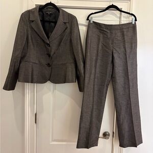 Lafayette 148 Charcoal Suit Set